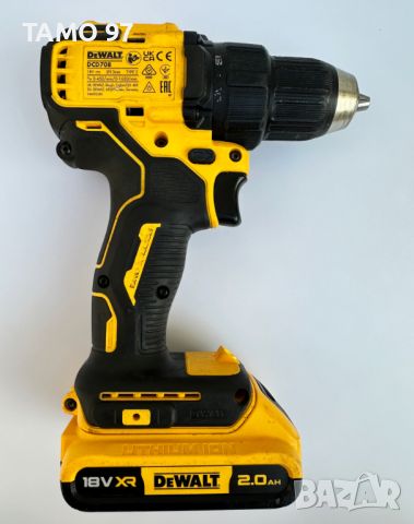 DeWalt DCD708 - Безчетков винтоверт 18V 2.0Ah, снимка 2 - Винтоверти - 46623325