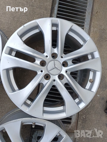 Джанти Мерцедес 17, снимка 4 - Гуми и джанти - 54126542
