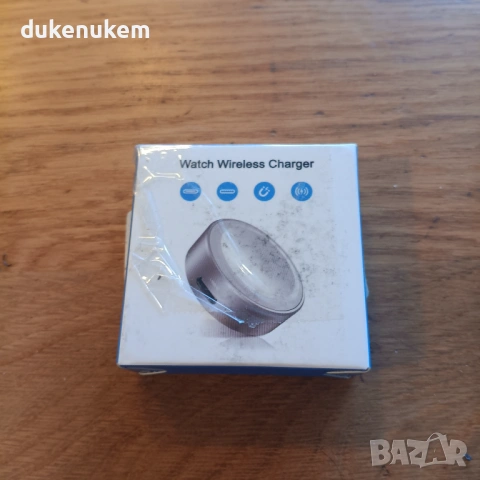 Магнитно зарядно за Apple Watch USB-C 5W – компактна безжична док станция, снимка 11 - Смарт гривни - 53333589