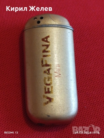 Метална запалка VEGA FINA mini работи иска зареждане за КОЛЕКЦИЯ ДЕКОРАЦИЯ 37402, снимка 3 - Запалки - 53602877