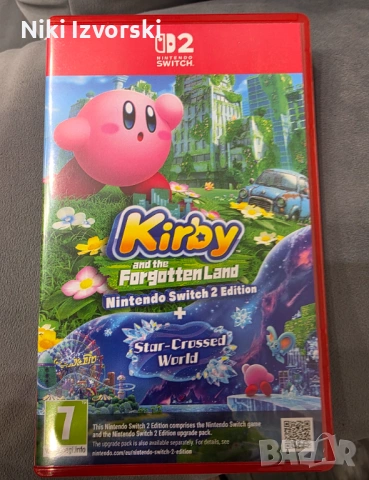 Kirby and the Forgotten Land + Star-Crossed World Switch 2