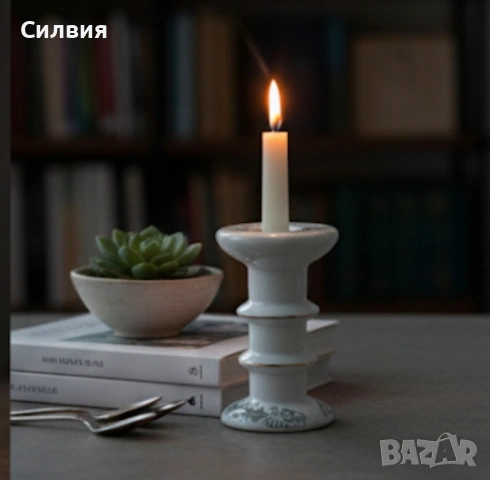 Порцеланов свещник 
