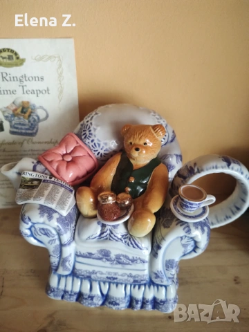 Ringtons Cardew - колекционерски чайник със захарница - време за чай, снимка 9 - Декорация за дома - 54142403