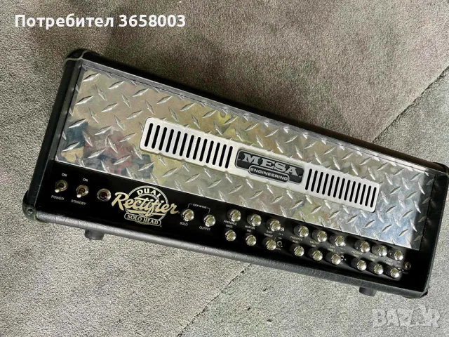 Mesa Boogie Dual Rectifier 100w 220v с фуутсуич, снимка 2 - Китари - 47405613