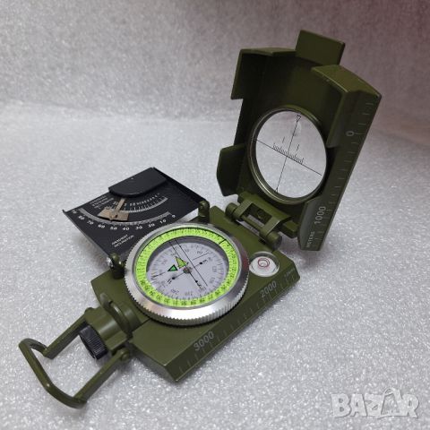 Професионален военен компас за туризъм PROSTER, водоустойчив, снимка 1 - Екипировка - 46086946