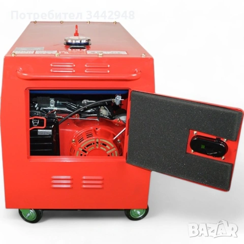 Обезшумен Агрегат за ток 7.5 KW моно, ATS , снимка 4 - Генератори - 53235979