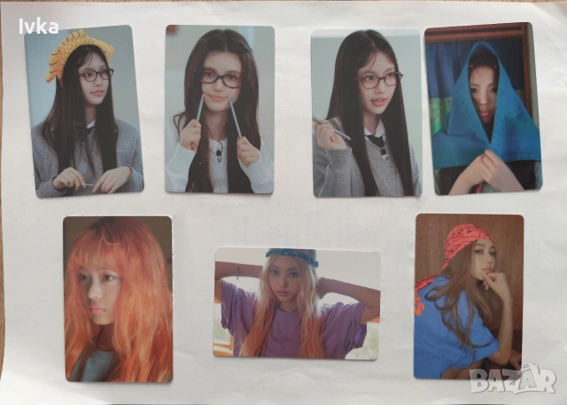 кпоп картички, снимка 11 - Други музикални жанрове - 54149670