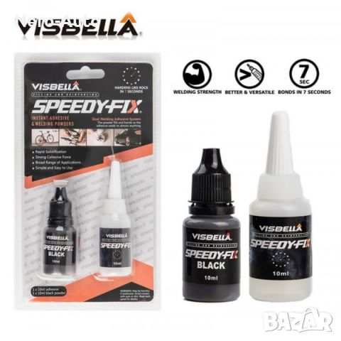 Двукомпонентно лепило SPEEDY FIX Visbella, снимка 1 - Аксесоари и консумативи - 46086257