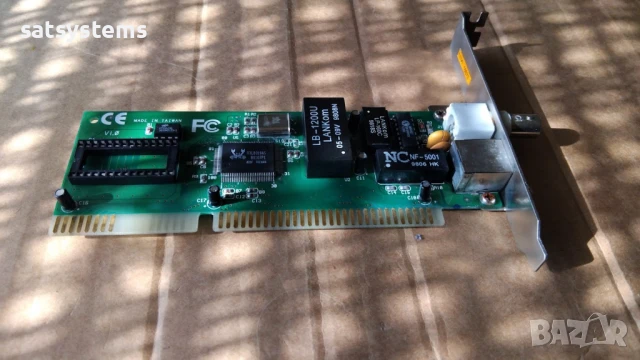 Repotec RP-1622B 16-Bit ISA Network Controller Card, снимка 5 - Мрежови адаптери - 50569005