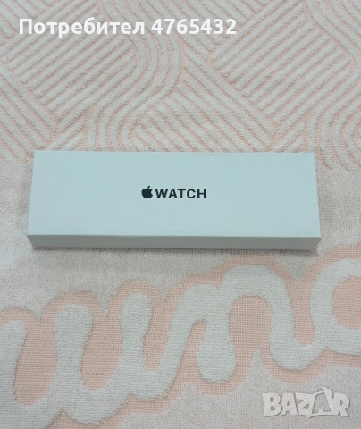 Чисто нов Apple часовник SE 3, 44 мм черен