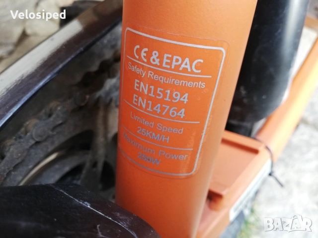 Професионален електрически велосипед за разнос Lieferando, снимка 10 - Велосипеди - 52755384