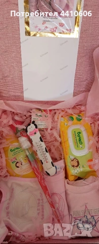 Подаръчен комплект за новородено момиче , снимка 3 - Други - 53658319