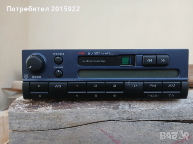 Оригинален касетофон за vw Golf 3.4..vento.passat.vw schiroko.polo.vw pink Floyd .Beta.4., снимка 4 - Аксесоари и консумативи - 52405981