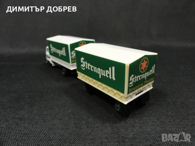 1/87 РЕТРО МЕТАЛНА КОЛИЧКА КАМИОН IFA W50 GRELL, снимка 3 - Колекции - 51120408