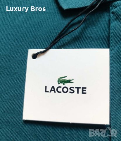 Мъжки тениски Lacoste, снимка 4 - Тениски - 46741036