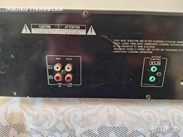 KENWOOD KX-W4070 DOUBLE STEREO CASSETTE DECK AUTOREVERCE.MADE IN JAPAN., снимка 8 - Декове - 54099251