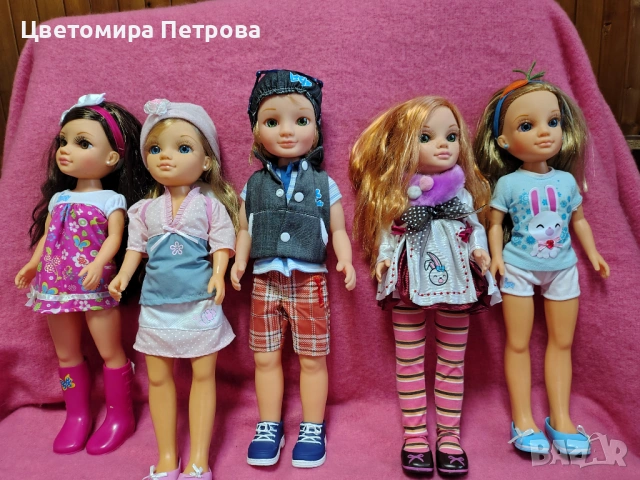 Лот от 5 кукли Nancy (Famosa)