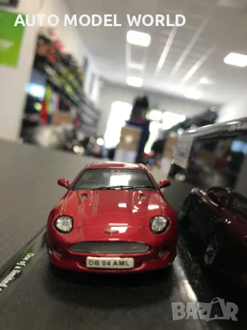 Оригинален Колекционерски модел количкa ASTON MARTIN DB7 GT 1:43, снимка 4 - Колекции - 47013873