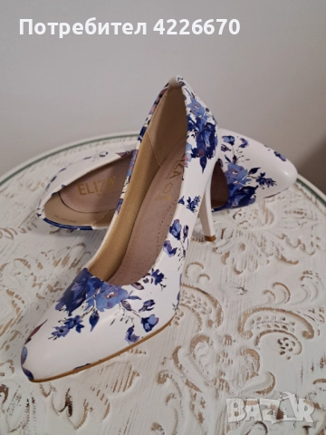 Официални обувки на ток, снимка 8 - Дамски обувки на ток - 52573240