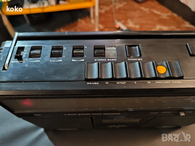 Радио касетофон ретро винтидж Grundig , снимка 6 - Радиокасетофони, транзистори - 53263704