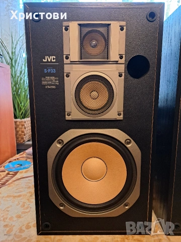Продавам много запазени тонколони JVC S- P 33 BE, снимка 2 - Тонколони - 53315497