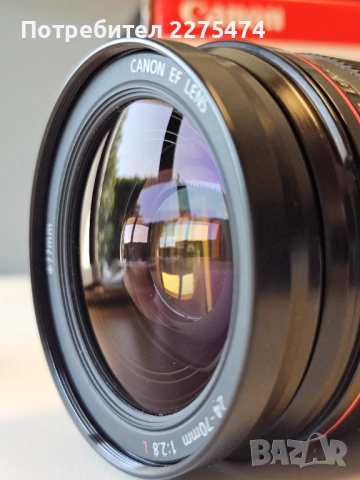 Canon EF 24-70mm f 2.8L USM , снимка 4 - Обективи и филтри - 53745034