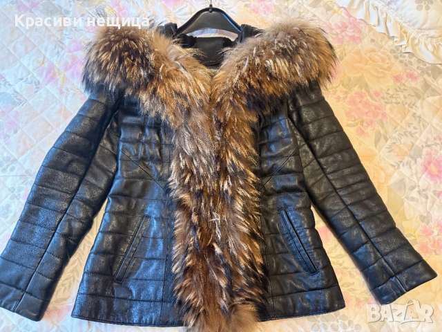 Кожено яке от естествена кожа 