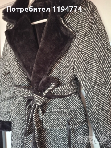 Двулицево палто, снимка 9 - Палта, манта - 52160304