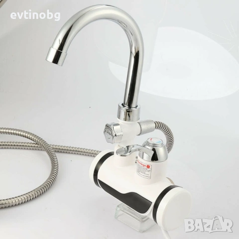 Смесител за вграждане в комплект с душ слушалка с проточен нагревател, снимка 7 - Други - 53870069