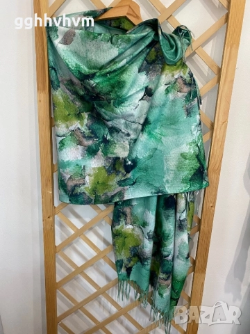 кашмирен шал, снимка 5 - Шалове - 52099804