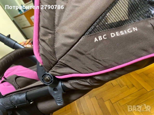 Детска количка ABC Design - зимен и летен кош - Русе, снимка 6 - Детски колички - 52722396