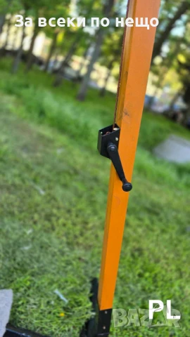 ГРАДИНСКИ ЧАДЪР С МЕТАЛНА СТОЙКА 3Х3м Код P993, снимка 7 - Градински мебели, декорация  - 51157454