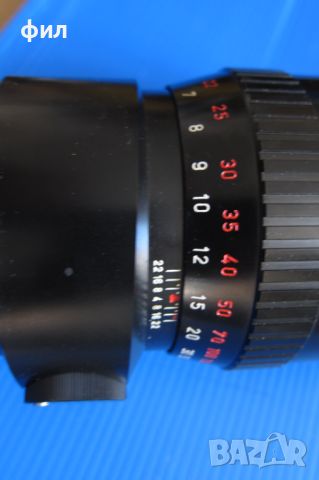 Обективи М42 - 58/2,0 и 300/4 за EOS Canon с адаптер с чип, снимка 7 - Обективи и филтри - 39681112