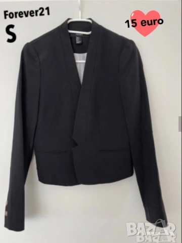 Дълго пухкаво палто Сака Zara H&M Bershka Forever21 (S/M), снимка 10 - Сака - 38112865