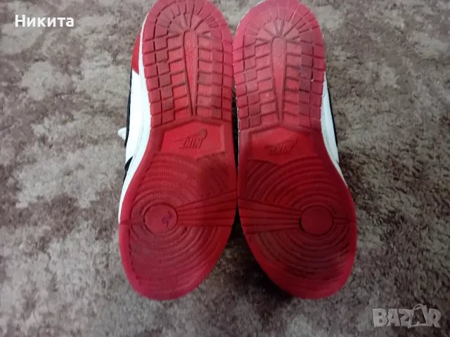 Найк Air Jordan-кожен кец 38-39 номер, снимка 5 - Кецове - 50223507