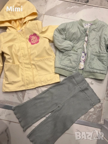 Лот от 3ч бебешко якета и панталон нов, снимка 2 - Комплекти за бебе - 53576705