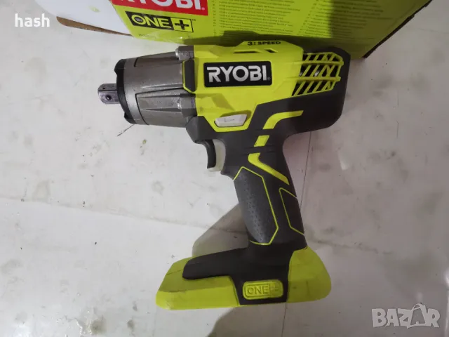 Ryobi - Безжичен електрически гайковерт 18V ONE+ 400 Nm - Ударен гайковерт 3 скорости, снимка 6 - Винтоверти - 48566145