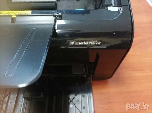 Компактен лазарен принтер HP - P1102w, снимка 3 - Принтери, копири, скенери - 50724492