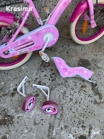 BYOX Детски Велосипед/Колело 16" PUPPY PINK (за момиче), снимка 11 - Велосипеди - 45904199