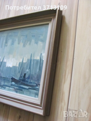 Картина, художник GUNNAR SÖDERMAN (1900-1974) масло, подпис, снимка 7 - Картини - 51513343