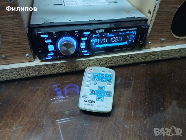 нео- авто радио пригодено за ползване в домашни условия, снимка 4 - Радиокасетофони, транзистори - 52580477