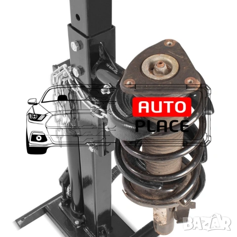 Хидравлична скоба – стойка за пружини с две лапи 1 тон HAWEK, снимка 3 - Други инструменти - 54075932