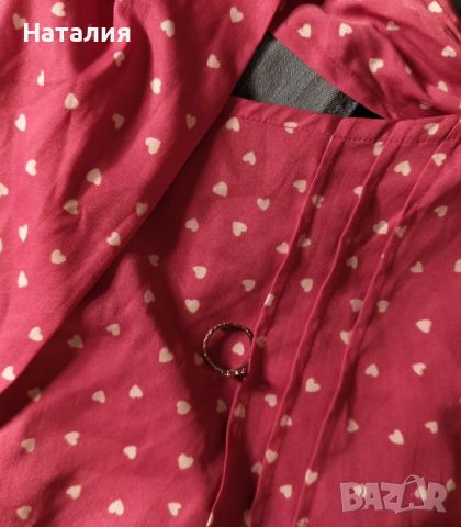 Розова риза на сърчица, снимка 3 - Ризи - 45190985