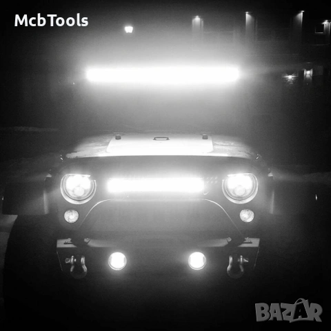 ДИОДЕН ЛЕД БАР / LED BAR 12D 22″ (59см) 390W, снимка 3 - Аксесоари и консумативи - 53699937