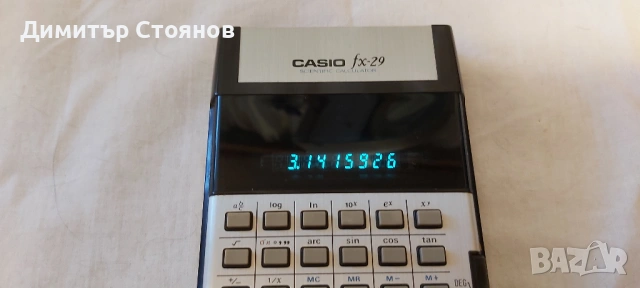 Научен калкулатор Casio fx-29, снимка 3 - Друга електроника - 54245299