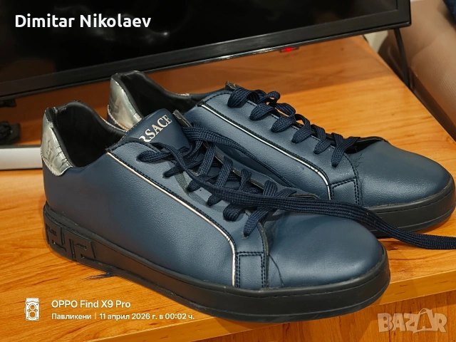 мъжки кецове Версаче , снимка 6 - Кецове - 54220219