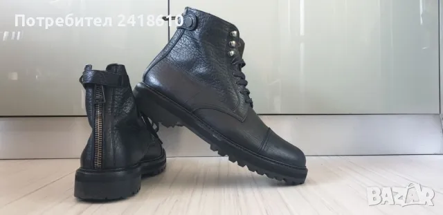 BELSTAFF Leather Mens Size 43/27.5 - 28см ОРИГИНАЛ! Мъжки Боти Кожа Обувки!, снимка 3 - Мъжки боти - 48002151