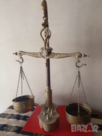 барокова везна за декорация 