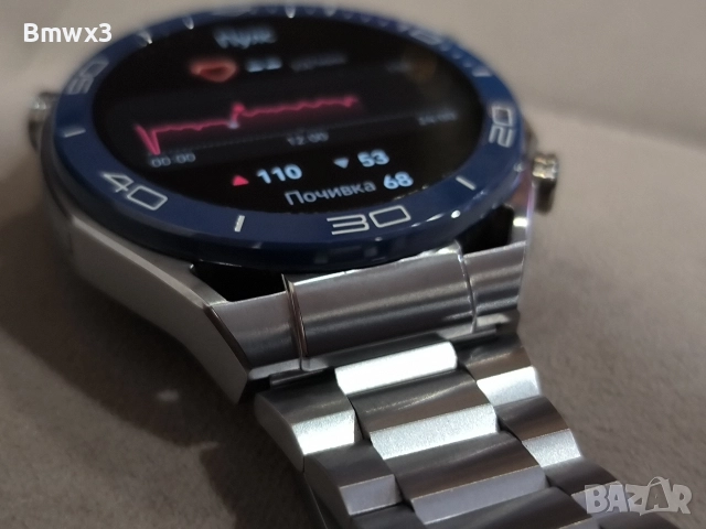 Huawei watch ultimate Blue Titanium , снимка 10 - Смарт часовници - 52888133