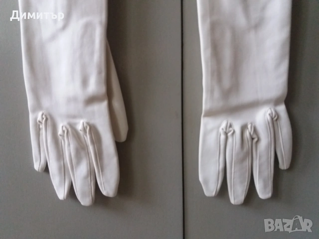 Дълги дамски ръкавици Empire made викториански стил, снимка 4 - Ръкавици - 54243153